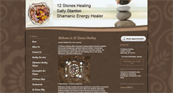 Desktop Screenshot of 12stoneshealing.com